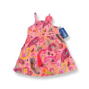 COPY - Pink Paisley Dress Genuine Kids From Oshkosh Size 18 Months